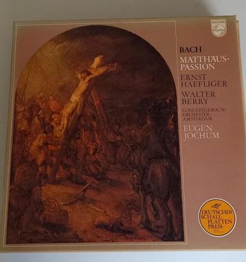 Lp box Mattheus Passion J.S. Bach beschikbaar voor biedingen