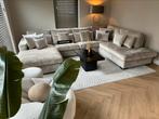 Luxe Velvet Teddy U-Bank Costa 195x370x250cm Beige Sand NEW, Huis en Inrichting, Banken | Bankstellen, Info@oosterbaanwonen.nl