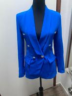 Kobaltblauwe blazer S, Kleding | Dames, Ophalen of Verzenden, Zo goed als nieuw, Maat 38/40 (M), Blauw