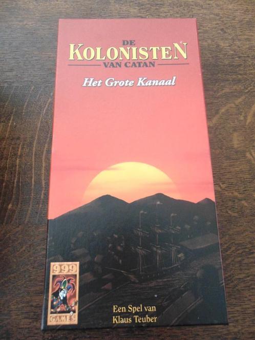 Uitbereiding het Grote Kanaal de Kolonisten van Catan Nieuw, Hobby en Vrije tijd, Gezelschapsspellen | Bordspellen, Nieuw, Een of twee spelers