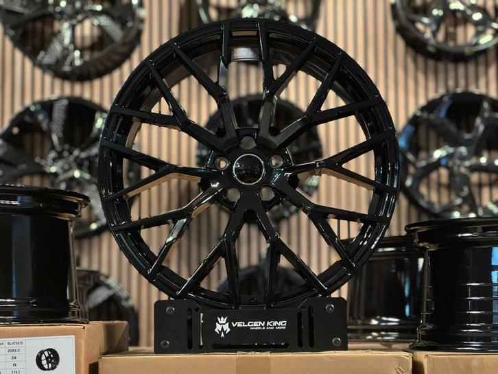 5x112 22 Inch R8 Look Passend Op AUDI A6 A7 A8 Q5 Q7 Q8, Auto-onderdelen, Banden en Velgen, Velg(en), Overige maten, Nieuw, Ophalen of Verzenden