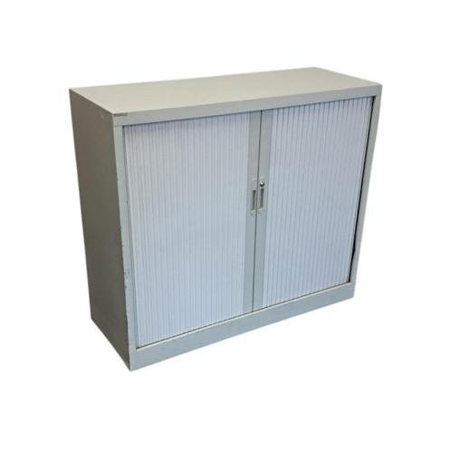 Roldeurkast Lichtgrijs Lichtgrijs 105 x 120 x 45 B-Keus, Huis en Inrichting, Kasten | Roldeurkasten en Archiefkasten, Gebruikt