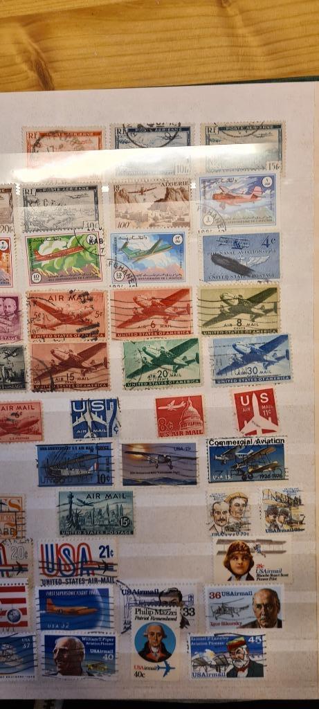 postzegels vliegtuigen, Postzegels en Munten, Postzegels | Thematische zegels, Vliegtuigen, Ophalen of Verzenden