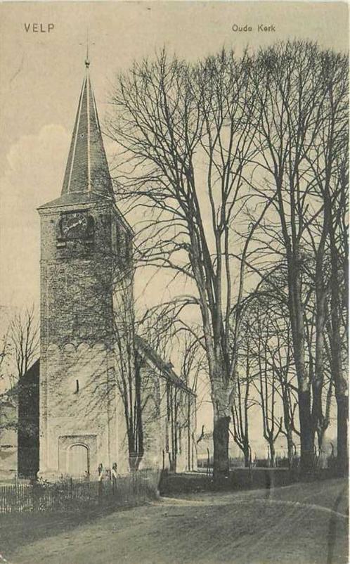 (380-773-015) Velp Oude Kerk, Verzamelen, Ansichtkaarten | Nederland, Gelderland, Verzenden