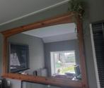 Grote spiegel, houten lijst. 166X97, Ophalen