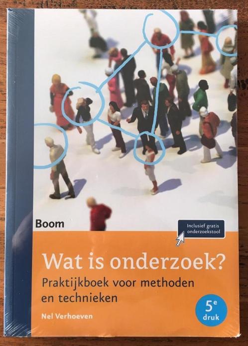Wat is onderzoek? ISBN:9789462363632 (2014,5e) Nel Verhoeven, Boeken, Studieboeken en Cursussen, Nieuw, HBO, Ophalen of Verzenden