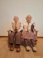Handgemaakte Opa en Oma Poppen, Ophalen, Zo goed als nieuw, Pop, Levensecht of Reborn