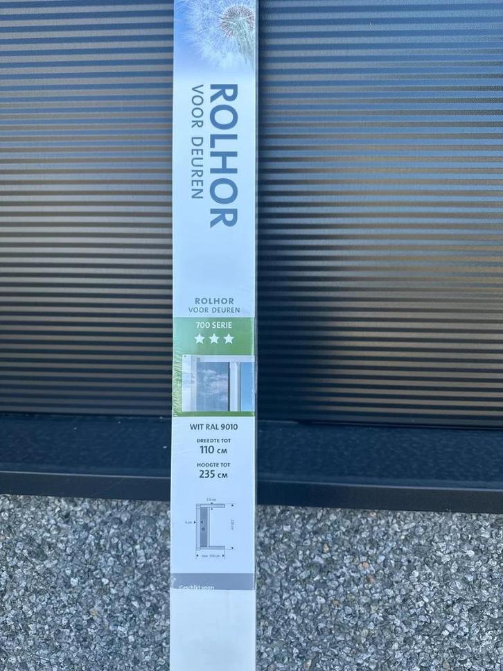 Bruynzeel Rolhor deur s700 110x235 wit, Doe-het-zelf en Verbouw, Deuren en Horren, Nieuw, Hordeur, 215 cm of meer, 100 tot 120 cm