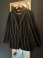 H&m wol mix tweed oversized tussen jasje blazer zwart beige, Kleding | Dames, Jasjes, Kostuums en Pakken, Jasje, Ophalen of Verzenden