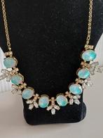 Elegante halsketting met strass stenen, Overige materialen, Overige kleuren, Ophalen of Verzenden, Zo goed als nieuw
