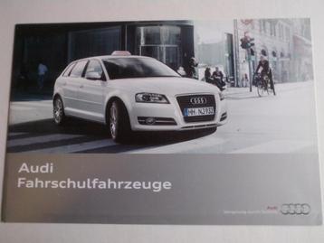 Audi rijschool/Fahrschul brochures/folders A4 of A3 A5 Q5 A6