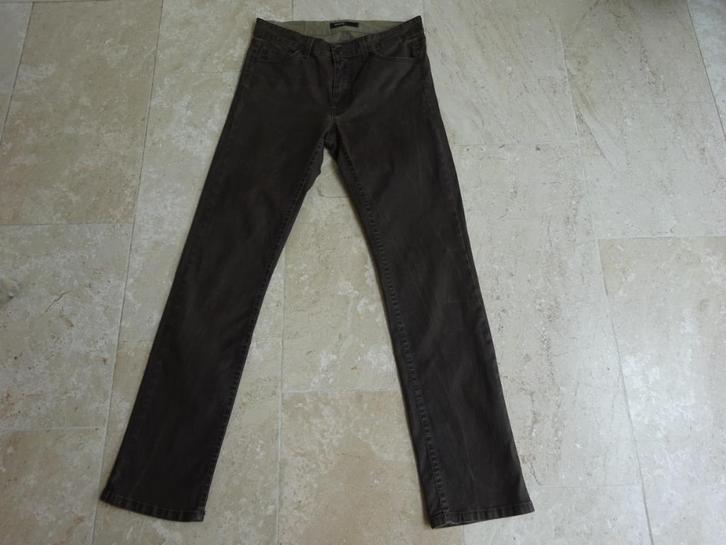 ANGELS -CICI grijs/groene stretch broek - maat 38 / 40, Kleding | Dames, Spijkerbroeken en Jeans, Zo goed als nieuw, W30 - W32 (confectie 38/40)