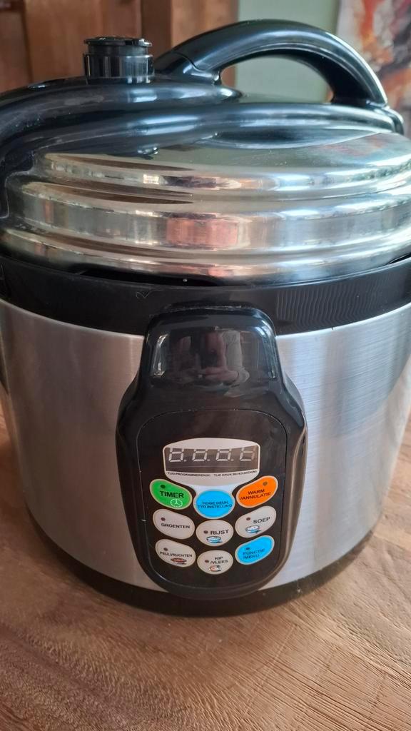 Elektrische Snelkookpan - Weinig Gebruikt, Witgoed en Apparatuur, Slowcookers, Ophalen
