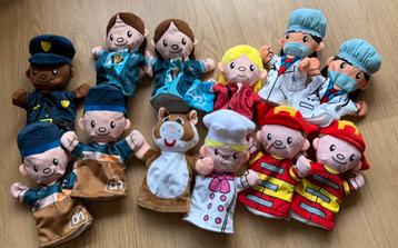 Handpoppen knuffels AH 12 sruks beschikbaar voor biedingen