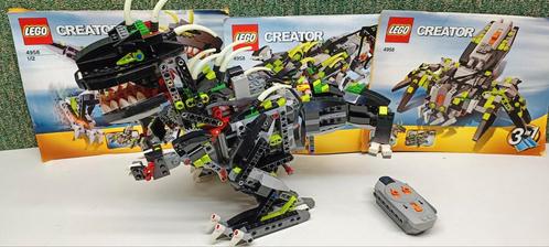 Lego 4958 monster dino, Kinderen en Baby's, Speelgoed | Duplo en Lego, Zo goed als nieuw, Lego, Complete set, Ophalen of Verzenden