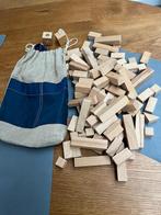 Rugzak met houten blokken, Kinderen en Baby's, Speelgoed | Houten speelgoed, Ophalen, Gebruikt, Overige typen