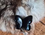 Zwarte Obsidiaan Vlinder Edelsteen, Ophalen of Verzenden, Nieuw