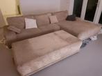 Nette bank 310x190 met poef 160x90, Huis en Inrichting, Gebruikt, Hoekbank, 300 cm of meer, Ophalen of Verzenden