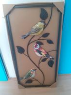 IJzeren muurdecoratie voor binnen of buiten met vogels, Ophalen