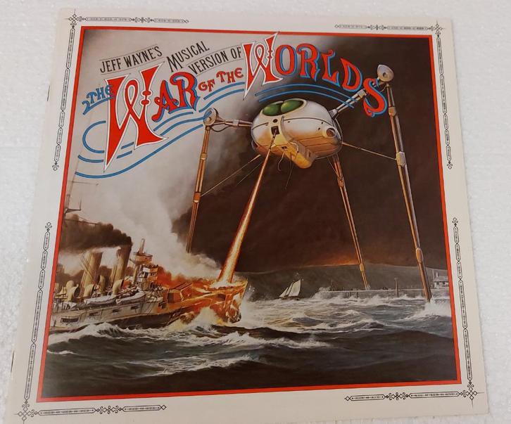 JEFF WAYNE SONGBOOK TEKSTEN & ARTWORK War Of The Worlds 1978, Verzamelen, Muziek, Artiesten en Beroemdheden, Nieuw, Boek, Tijdschrift of Artikel