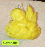 Kerst Engel Kaars - Citronella Geur, Overige materialen, Nieuw, Ophalen of Verzenden, Kaars