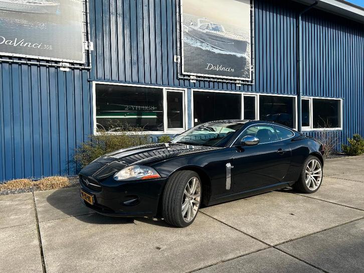 Jaguar XK 4.2 V8 Coupe AUT 2007 Zwart, Auto's, Jaguar, Bedrijf, XK, Bochtverlichting, Centrale vergrendeling, Climate control