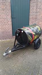 200l tank aanhanger zitmaaier/quad/auto, Ophalen, Gebruikt