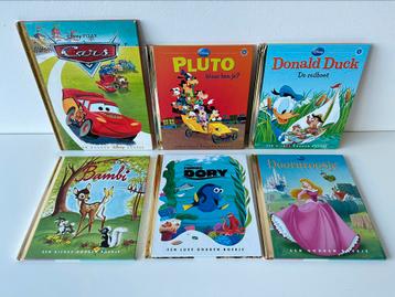 Gouden boekjes Disney o.a. Cars, Pluto, Donald Duck, Bambi