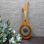 Vintage houten barometer thermometer, Ophalen of Verzenden
