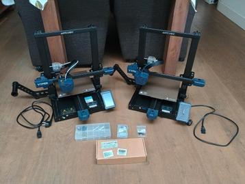 2x anycubic vyper met veel filament en accessoires! beschikbaar voor biedingen