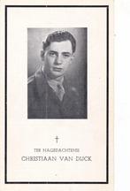 Christiaan van Dijck  1926-1947  oorlog N.O.I., Verzamelen, Bidprentjes en Rouwkaarten, Bidprentje, Verzenden