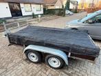 Hapert Aanhanger 300x130 bakwagen dubbelasser tandemasser, Auto diversen, Aanhangers en Bagagewagens, Ophalen, Gebruikt