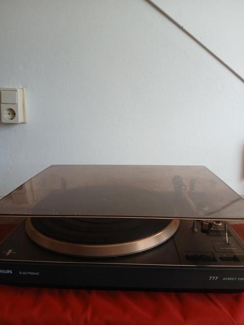 Philips 777 draaitafel direct control, Audio, Tv en Foto, Platenspelers, Gebruikt, Platenspeler, Philips, Ophalen of Verzenden