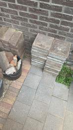 GRATIS! 12m2 terras-tuintegels (grijs), direct ophalen!, Ophalen, Gebruikt, 10 m² of meer, Beton
