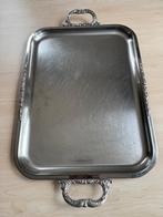 Dienblad Stainless Steel, Ophalen of Verzenden, Gebruikt, Rechthoekig, Metaal