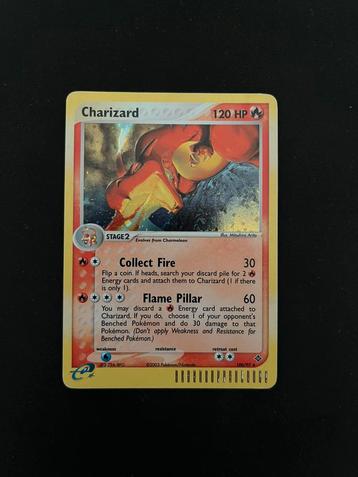 Charizard #100 Ex Dragon met swirl beschikbaar voor biedingen