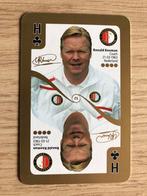 Ronald Koeman coach Feyenoord, Verzamelen, Sportartikelen en Voetbal, Ophalen of Verzenden, Zo goed als nieuw, Feyenoord, Spelerskaart