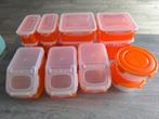 Voorraddozen oranje lock&lock, Ophalen of Verzenden, Zo goed als nieuw, Oranje