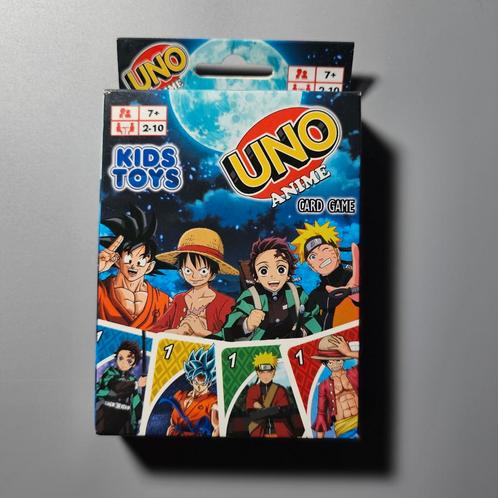 Anime Uno Kaartspel, Hobby en Vrije tijd, Gezelschapsspellen | Kaartspellen, Nieuw, Ophalen of Verzenden