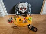 Playmobil Piraten Doodshoofd Eiland met Boot, Ophalen of Verzenden, Gebruikt, Complete set