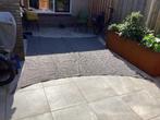 Schaduwdoek kleur Taupe, Tuin en Terras, Tegels en Klinkers, Ophalen, Zo goed als nieuw