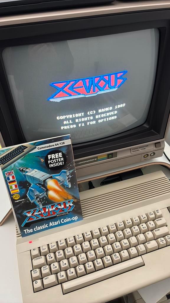 Xevious + Gauntlet C64 Disk (2-Sided) GETEST, Computers en Software, Vintage Computers, Ophalen of Verzenden