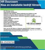 Klusbedrijf ikea kasten montage aannemer monteur elektro, Diensten en Vakmensen, Klussers en Klusbedrijven, Garantie