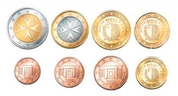 Malta Losse Munten(1cent t/m 2euro)(2008 t/m 2020)UNC beschikbaar voor biedingen