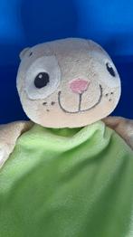 Frendz VenD knuffeldoek Poes, groen. 20 cm. T2, Tweedehands verkoop, Tweedehands verkoop, Gebruikt, Ophalen of Verzenden