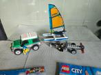 Lego city 60149 zeilboot 4*4 catamaran, Ophalen of Verzenden, Gebruikt, Complete set, Lego