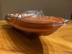 Riva Aquarama hout gelakt 65 cm Modelboot, Ophalen of Verzenden, Nieuw, Groter dan 1:32, Overige merken