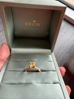 Bron ring, Sieraden, Tassen en Uiterlijk, Ringen, Geel, Ophalen of Verzenden, Zo goed als nieuw, 17 tot 18