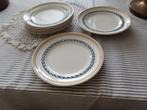 7 x Antieke Villeroy en Boch bordjes, Ophalen of Verzenden