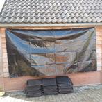 60 x bouwhek kleden plastic kleden festival bouwterrein, Doe-het-zelf en Verbouw, Overige Doe-het-zelf en Verbouw, Ophalen, Gebruikt